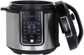 Мультиварка Midea MPC-6037 5.7л 860Вт нержавеющая сталь/черный - купить недорого с доставкой в интернет-магазине