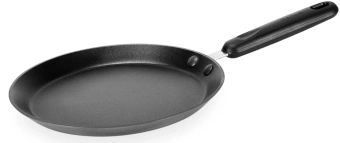 Сковорода блинная Rondell Pancake frypan RDA-274 круглая 22см покрытие: TriTitan ручка несъемная (без крышки) черный - купить недорого с доставкой в интернет-магазине