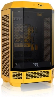 Корпус Thermaltake The Tower 300 Bumblebee желтый без БП mATX 8x120mm 6x140mm 2xUSB3.0 audio bott PSU - купить недорого с доставкой в интернет-магазине