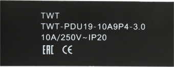 Блок распределения питания Lanmaster TWT-PDU19-10A9P4-3.0 гор.размещ. 9xSchuko базовые 10A C14 3м - купить недорого с доставкой в интернет-магазине