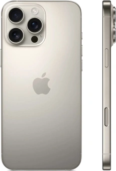 Смартфон Apple A3295 iPhone 16 Pro Max 256Gb титан моноблок 3G 4G 1Sim 6.9" 1320x2868 iOS 18 48Mpix 802.11 a/b/g/n/ac/ax/be NFC GPS Protect - купить недорого с доставкой в интернет-магазине