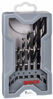 Набор сверл Bosch PointTeQ (2608577347) по металлу (7пред.) для дрелей - купить недорого с доставкой в интернет-магазине
