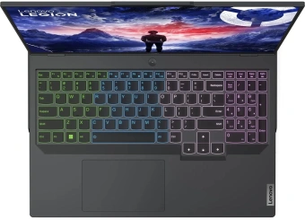 Ноутбук Lenovo Legion Pro 5 16IRX9 Core i7 14650HX 32Gb SSD1Tb NVIDIA GeForce RTX4060 8Gb 16" IPS WQXGA (2560x1600) без ОС dk.grey WiFi BT Cam (83DF00E9RK) - купить недорого с доставкой в интернет-магазине