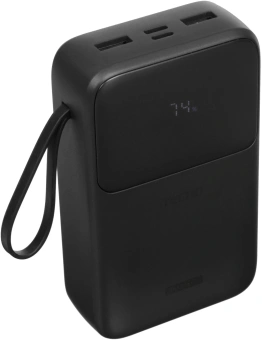 Мобильный аккумулятор Tecno Pocket S201 20000mAh 2.4A 2xUSB-A/USB-C черный - купить недорого с доставкой в интернет-магазине