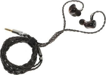 Наушники внутриканальные Fiio FA19 1.2м черный проводные в ушной раковине - купить недорого с доставкой в интернет-магазине