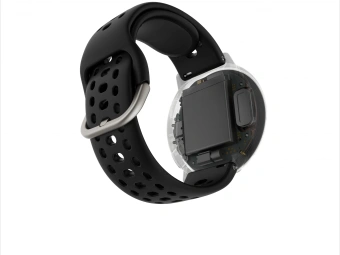 Смарт-часы Amazfit Active 2R A2437 43.9мм 1.32" AMOLED корп.серебристый рем.черный разм.брасл.:135-195мм - купить недорого с доставкой в интернет-магазине