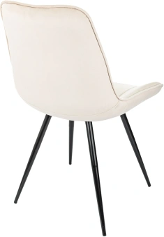 Стул для дома Бюрократ CH-K2 бежевый Holland 06 металл черный на ножках (CH-K2_1/HL07) - купить недорого с доставкой в интернет-магазине