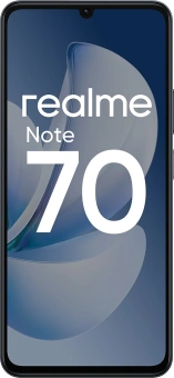 Смартфон Realme RMX5313 Note 70 128Gb 6Gb черный моноблок 3G 4G 6.7" 720x1600 Android 15 13Mpix 802.11 a/b/g/n/ac NFC GPS GSM900/1800 GSM1900 - купить недорого с доставкой в интернет-магазине