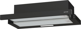 Вытяжка встраиваемая Gorenje TH606E4B черный управление: кнопочное (1 мотор) - купить недорого с доставкой в интернет-магазине