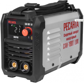 Сварочный аппарат Ресанта САИ-190Т LUX инвертор ММА DC 7.2кВт - купить недорого с доставкой в интернет-магазине