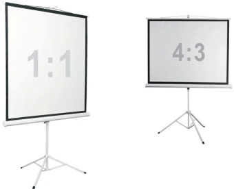 Экран Digis 112" 200x200см Kontur-D DSKD-1106 1:1 напольный рулонный - купить недорого с доставкой в интернет-магазине