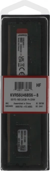 Память DDR5 8GB 5600MHz Kingston KVR56U46BS6-8 Valueram RTL PC5-44800 CL46 DIMM 288-pin 1.1В single rank Ret - купить недорого с доставкой в интернет-магазине