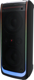 Колонка порт. Ural Молния 10000 черный 1000W 1.1 BT/3.5Jack/USB-C 20м 8000mAh (УРАЛ МОЛНИЯ 10000) - купить недорого с доставкой в интернет-магазине