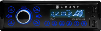 Автомагнитола Ural Молот АРС-МТ 333С 1DIN 4x25Вт (МОЛОТ АРС-МТ 333С) - купить недорого с доставкой в интернет-магазине