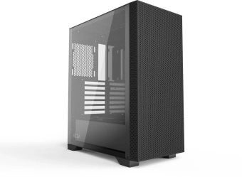 Корпус Azza Celesta F черный без БП ATX 5x120mm 5x140mm 2xUSB2.0 1xUSB3.0 audio bott PSU - купить недорого с доставкой в интернет-магазине