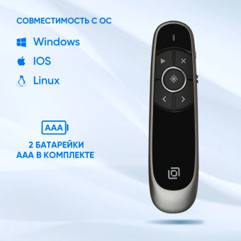 Презентер Оклик 699P Radio USB (30м) черный - купить недорого с доставкой в интернет-магазине