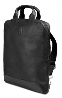 Сумка Moleskine Classic Leather ET84UDBVBK с отделением для ноутбука 15" черная натур.кожа - купить недорого с доставкой в интернет-магазине
