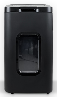 Шредер Heleos АП55-4 черный с автоподачей (секр.P-4) фрагменты 400лист. 55лтр. скрепки скобы пл.карты - купить недорого с доставкой в интернет-магазине