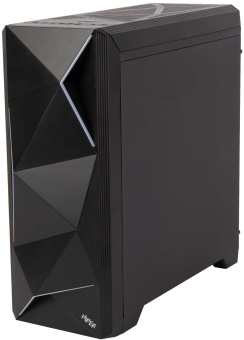 Корпус Hiper A68 черный без БП mATX 1x80mm 1x92mm 2xUSB2.0 1xUSB3.0 audio - купить недорого с доставкой в интернет-магазине