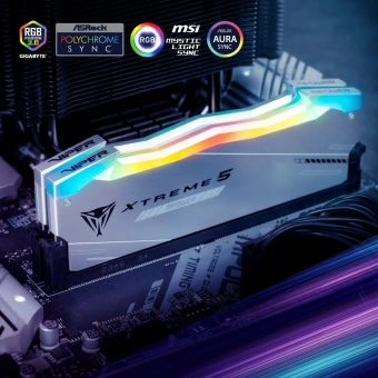Память DDR5 2x16GB 8000MHz Patriot PVXR532G80C38KM Viper Xtreme 5 RGB RTL Gaming PC5-64000 CL38 DIMM 288-pin 1.45В с радиатором Ret - купить недорого с доставкой в интернет-магазине
