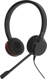 Наушники с микрофоном Jabra Evolve 30 II черный накладные USB оголовье (5399-823-369) - купить недорого с доставкой в интернет-магазине