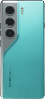 Смартфон Tecno Camon 40 Pro 256Gb 8Gb зеленый моноблок 3G 4G 2Sim 6.78" 1080x2436 Android 15 50Mpix 802.11 a/b/g/n/ac NFC GPS GSM900/1800 GSM1900 Protect FM - купить недорого с доставкой в интернет-магазине
