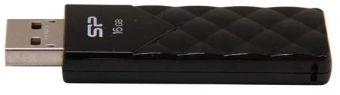 Флеш Диск Silicon Power 16GB Ultima U03 SP016GBUF2U03V1K USB2.0 черный - купить недорого с доставкой в интернет-магазине