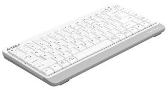 Клавиатура A4Tech Fstyler FBK11 белый/серый USB беспроводная BT/Radio slim - купить недорого с доставкой в интернет-магазине