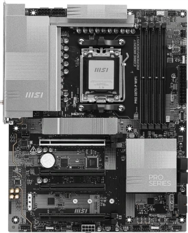 Материнская плата MSI PRO X870-P WIFI SocketAM5 AMD X870 4xDDR5 ATX AC`97 8ch(7.1) 5Gigabit RAID+HDMI - купить недорого с доставкой в интернет-магазине