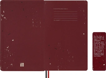 Блокнот Moleskine LIMITED EDITION ГОД ЛОШАДИ LECNYHRSQP060BBOX 130х210мм обложка текстиль 176стр. линейка подар.кор. бордовый - купить недорого с доставкой в интернет-магазине
