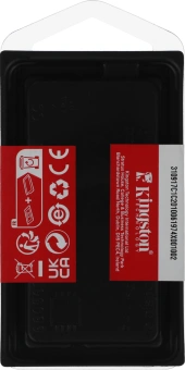 Память DDR4 16GB 2666MHz Kingston KVR26S19S8/16 VALUERAM RTL PC4-21300 CL19 SO-DIMM 260-pin 1.2В single rank Ret - купить недорого с доставкой в интернет-магазине