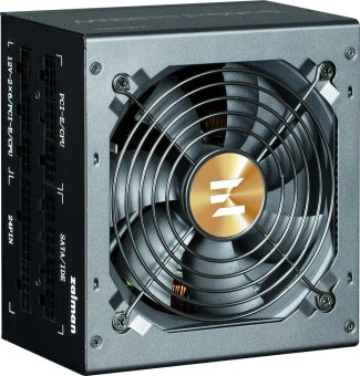 Блок питания Zalman ATX 850W ZM850-TMX2SE Gen.5 80+ gold 24pin APFC 120mm fan 12xSATA Cab Manag RTL - купить недорого с доставкой в интернет-магазине