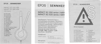 Наушники с микрофоном Epos Sennheiser SC 230 USB черный 2.9м накладные оголовье (1000516) - цена, купить или заказать с доставкой в интернет-магазине Наушники с микрофоном Epos Sennheiser SC 230 USB черный 2.9м накладные оголовье (1000516) - купить недорого с доставкой в интернет-магазине