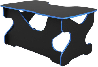 Стол игровой Витал-ПК Райдер 1500 столешница ЛДСП черный синий - купить недорого с доставкой в интернет-магазине