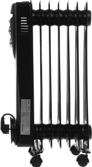 Радиатор масляный Ballu Classic Black BOH/CL-07BRN 1500Вт черный/серый - купить недорого с доставкой в интернет-магазине