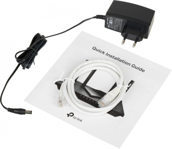 Роутер беспроводной TP-Link Archer AX55 AX3000 10/100/1000BASE-TX/4G ready черный - купить недорого с доставкой в интернет-магазине