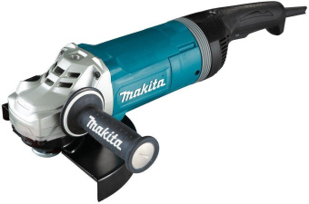 Углошлифовальная машина Makita GA9080FX1 2700Вт 6600об/мин рез.шпин.:M14 d=230мм - купить недорого с доставкой в интернет-магазине
