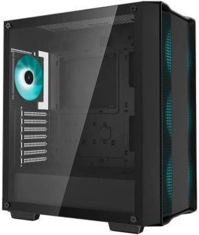 Корпус Deepcool CC560 V2 черный без БП ATX 4x120mm 1xUSB2.0 1xUSB3.0 audio bott PSU - купить недорого с доставкой в интернет-магазине