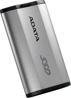 Накопитель SSD A-Data USB-C 2TB SD810-2000G-CSG SD810 серый - купить недорого с доставкой в интернет-магазине