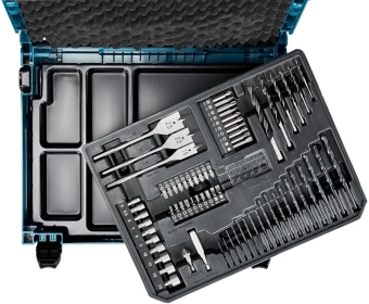 Набор оснастки Makita Makpac E-24907 (E-24907) (70пред.) для шуруповертов/дрелей - купить недорого с доставкой в интернет-магазине