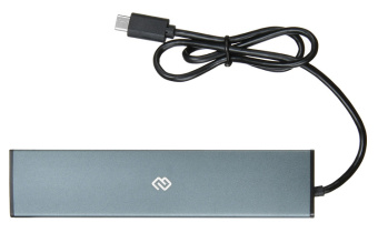 Разветвитель USB-C Digma HUB-7U3.0-UC-G 7порт. серый - купить недорого с доставкой в интернет-магазине