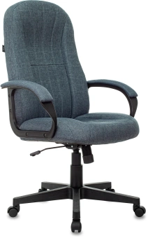 Кресло руководителя Бюрократ T-898 темно-синий 38-416 крестов. пластик - купить недорого с доставкой в интернет-магазине