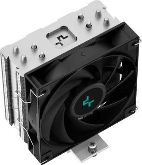 Устройство охлаждения(кулер) Deepcool AG400 Soc-AM5/AM4/1200/1700/1851 серебристый/черный 4-pin 18-31.6dB Al+Cu 220W 614gr Ret (R-AG400-BKNNMN-G-1) - цена, купить или заказать с доставкой в интернет-магазине Устройство охлаждения(кулер) Deepcool AG400 Soc-AM5/AM4/1200/1700/1851 серебристый/черный 4-pin 18-31.6dB Al+Cu 220W 614gr Ret (R-AG400-BKNNMN-G-1) - купить недорого с доставкой в интернет-магазине
