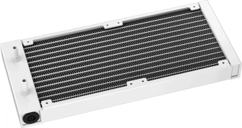 Система водяного охлаждения Deepcool Mystique 240 ARGB Soc-AM5/AM4/1200/1700/1851 белый 4-pin 36.49dB Al 1543gr Ret (R-LX240-WHDSNMCP-G-1) - купить недорого с доставкой в интернет-магазине