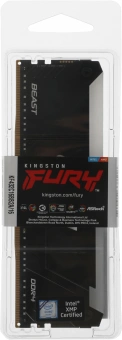 Память DDR4 16GB 3200MHz Kingston KF432C16BB2A/16 Fury Beast RGB RTL Gaming PC4-25600 CL16 DIMM 288-pin 1.35В single rank с радиатором Ret - купить недорого с доставкой в интернет-магазине