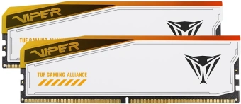 Память DDR5 2x16GB 6000MHz Patriot PVER532G60C36KT Viper Elite 5 Tuf Gaming RGB RTL Gaming PC5-48000 CL36 DIMM 288-pin 1.35В kit single rank с радиатором Ret - купить недорого с доставкой в интернет-магазине