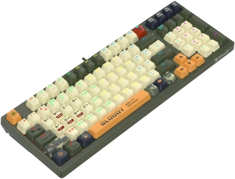 Клавиатура A4Tech Bloody S98 Aviator механическая зеленый USB for gamer LED (S98 AVIATOR) - купить недорого с доставкой в интернет-магазине