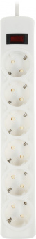 Сетевой фильтр Defender DFS 153 3м (6 розеток) белый (коробка) - купить недорого с доставкой в интернет-магазине