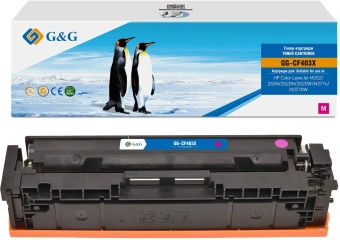 Картридж лазерный G&G GG-CF403X CF403X пурпурный (2300стр.) для HP CLJ M252/252N/252DN/252DW/M277n/M277DW - купить недорого с доставкой в интернет-магазине