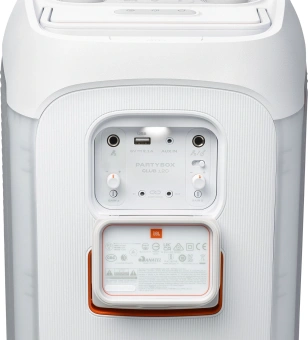 Минисистема Hi-Fi JBL PartyBox Club 120 белый 160Вт USB BT - купить недорого с доставкой в интернет-магазине